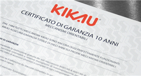 Certificazioni e garanzie Kikau
