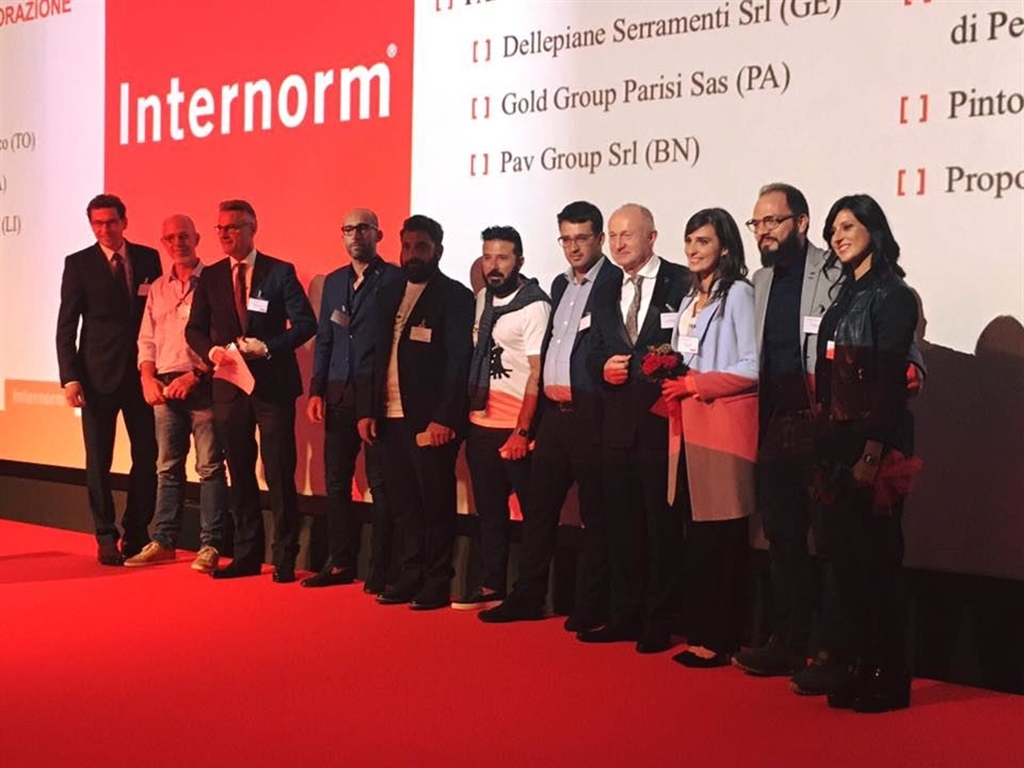 Convegno Internorm 2017 - Premiazione partner 5 Anni!
