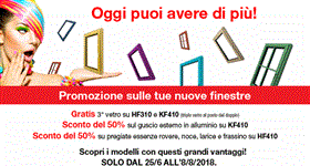 Promozione sulle tue nuove finetre Internorm 2018!