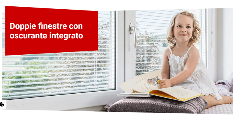 DOPPIA FINESTRA HV 450 INTERNORM IN LEGNO ALLUMINIO 